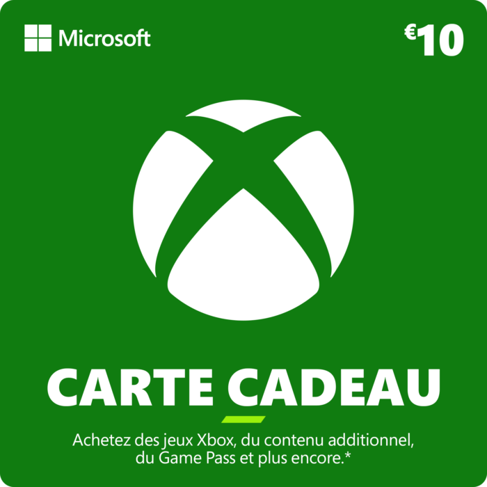 Carte Xbox 10€